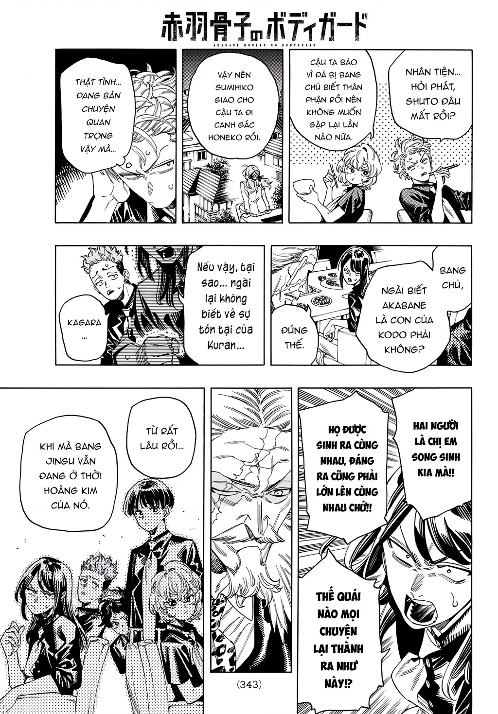 Vệ Sĩ Của Akabane Honeko Chapter 53 - 5