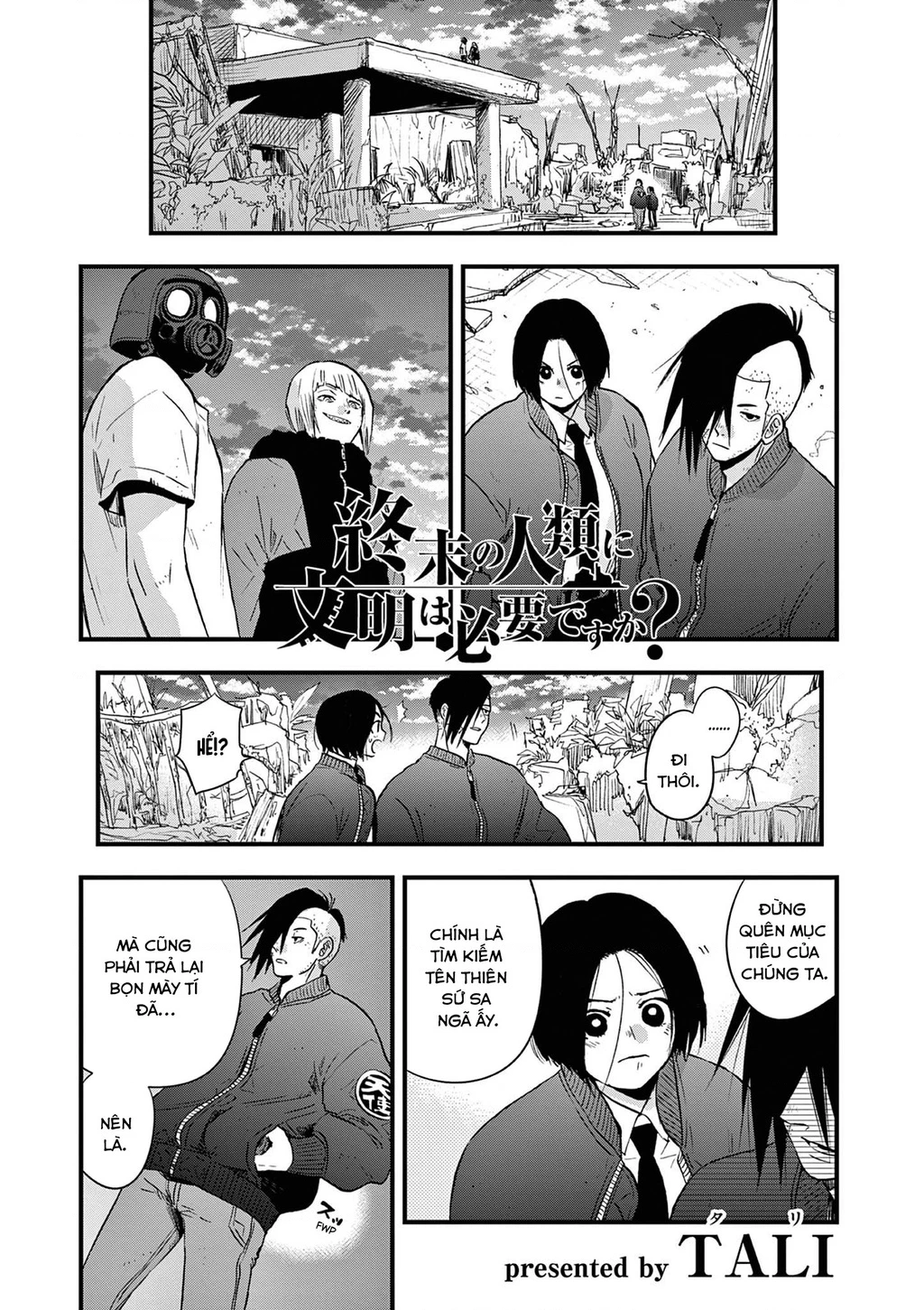 Liệu nhân loại có cần nền văn minh thời tận thế không? Chapter 15 - 2