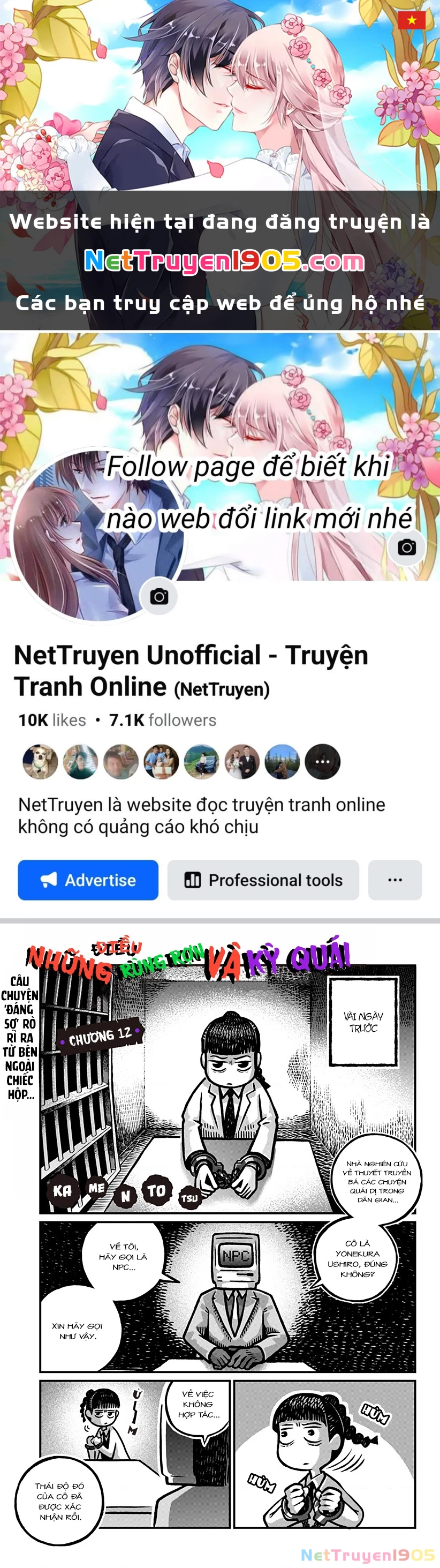Những điều Rùng Rợn và Kỳ Quái Chapter 12 - 1