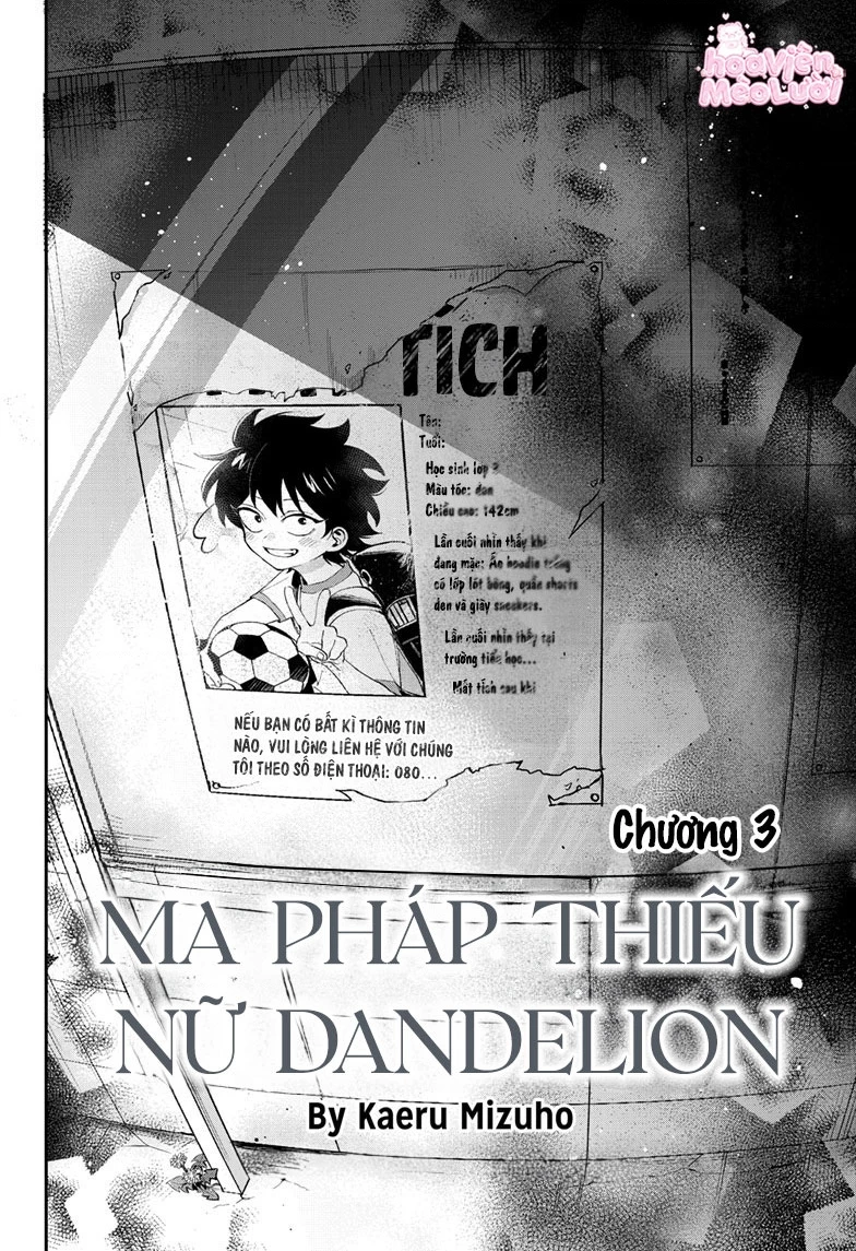 Ma pháp thiếu nữ Dandelion Chapter 3 - 3
