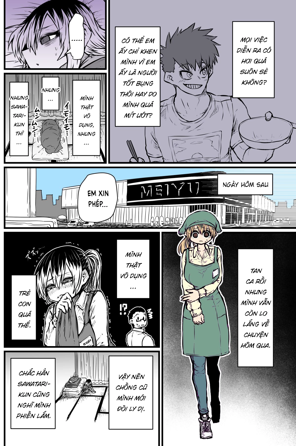 Bà Chị Goá Vợ Mít Ướt Nhà Bên Chapter 2 - 2