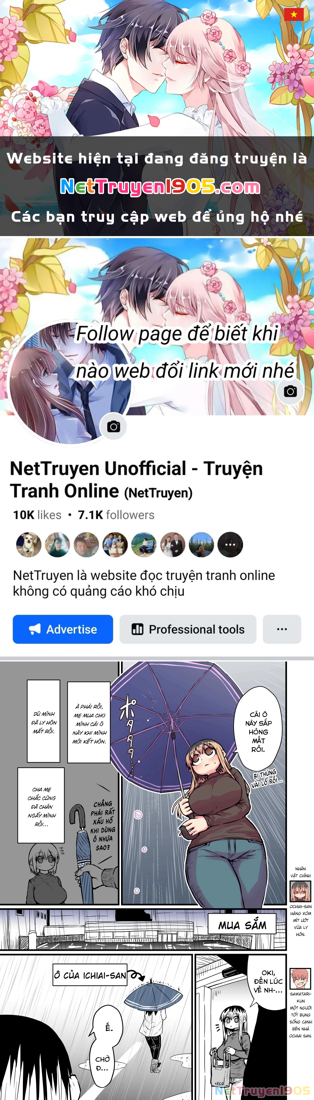 Bà Chị Goá Vợ Mít Ướt Nhà Bên Chapter 3 - 1