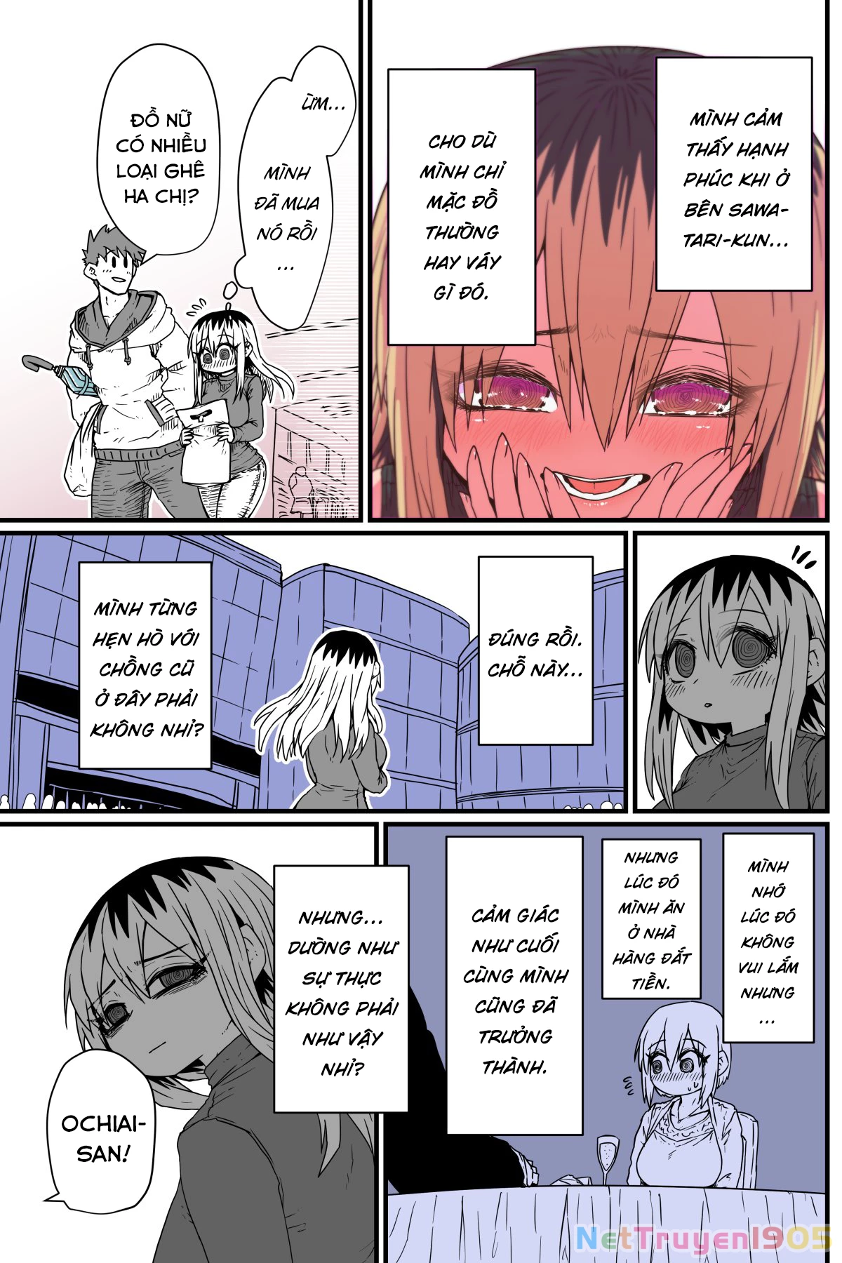 Bà Chị Goá Vợ Mít Ướt Nhà Bên Chapter 5 - 3