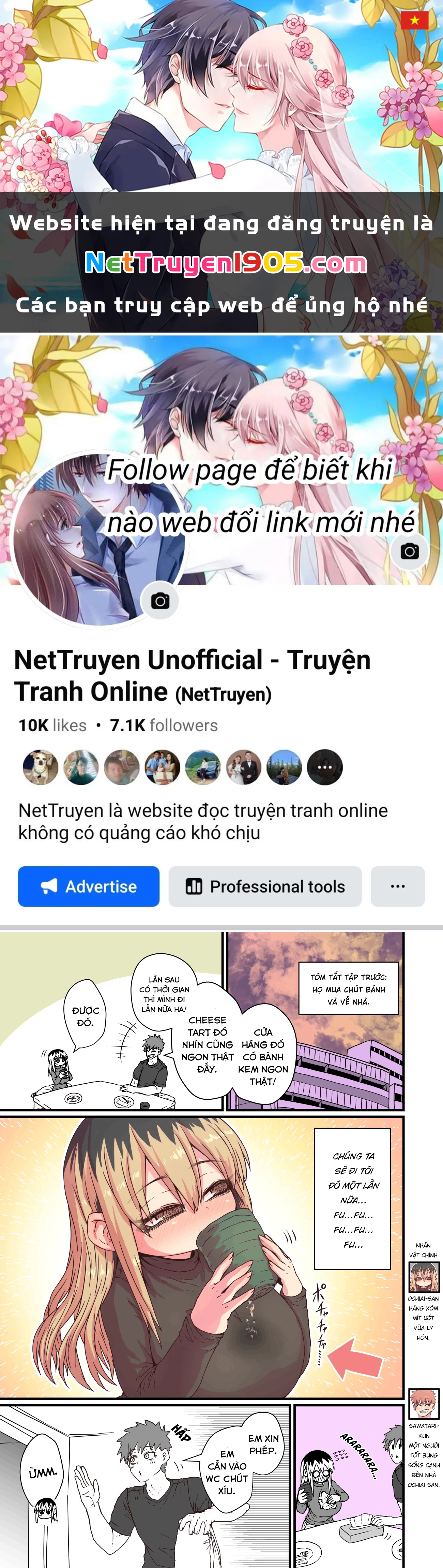 Bà Chị Goá Vợ Mít Ướt Nhà Bên Chapter 6 - 1