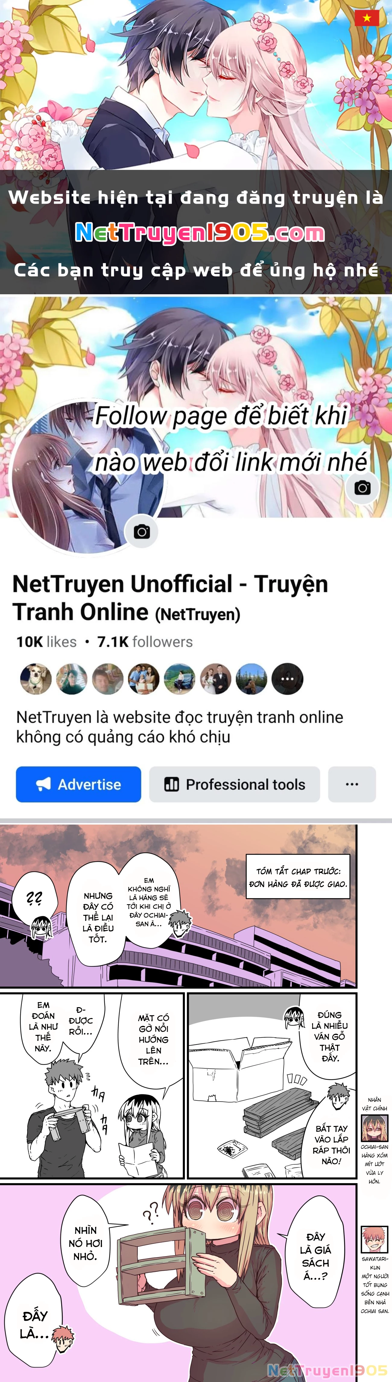 Bà Chị Goá Vợ Mít Ướt Nhà Bên Chapter 7 - 1