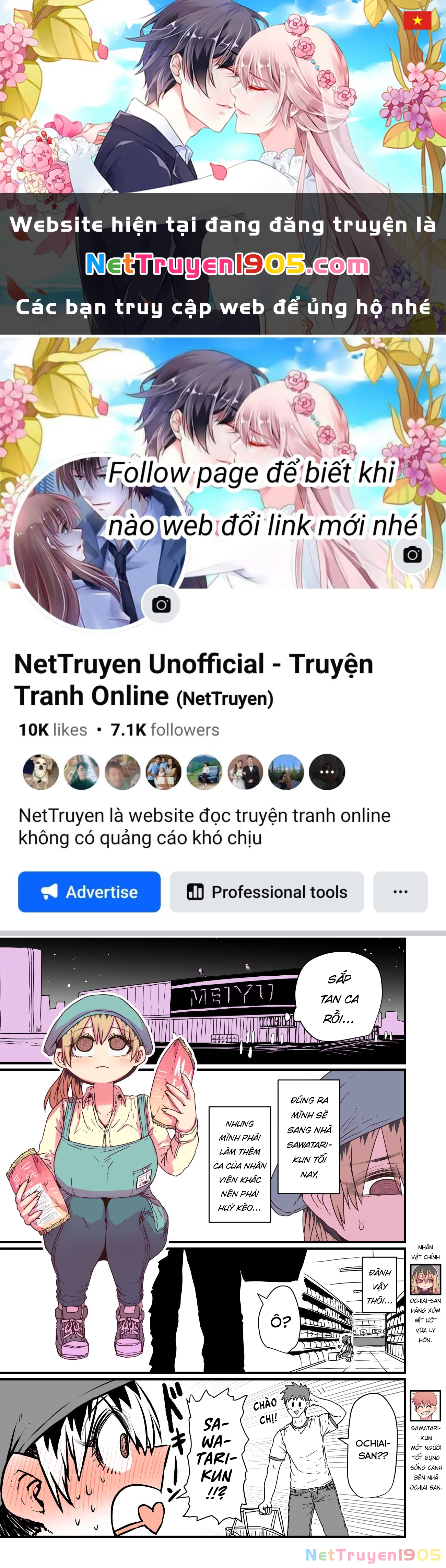 Bà Chị Goá Vợ Mít Ướt Nhà Bên Chapter 8 - 1