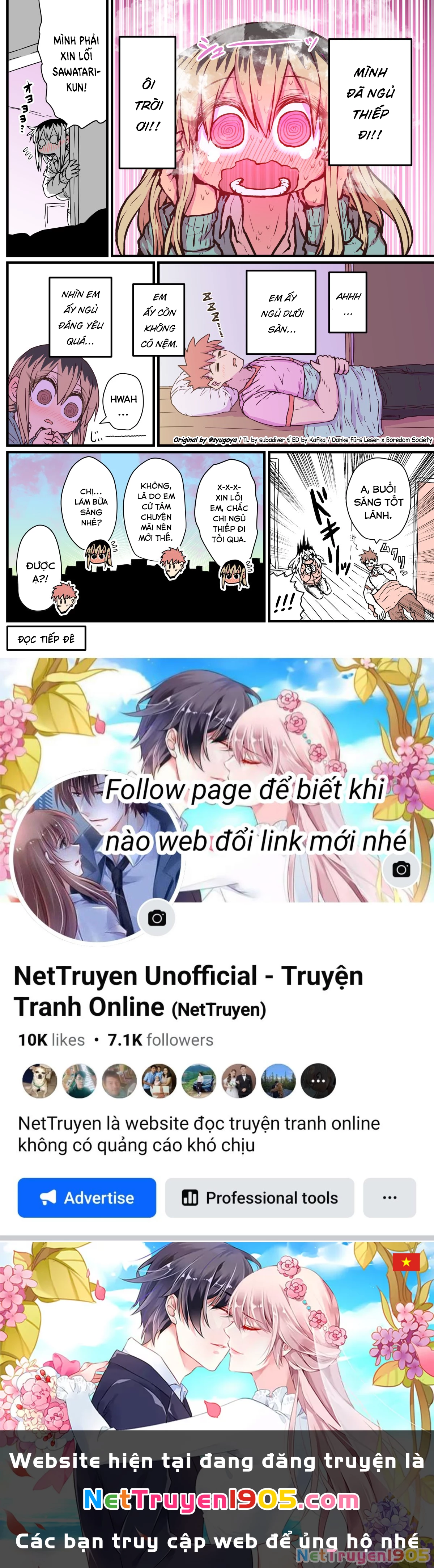 Bà Chị Goá Vợ Mít Ướt Nhà Bên Chapter 9 - 4