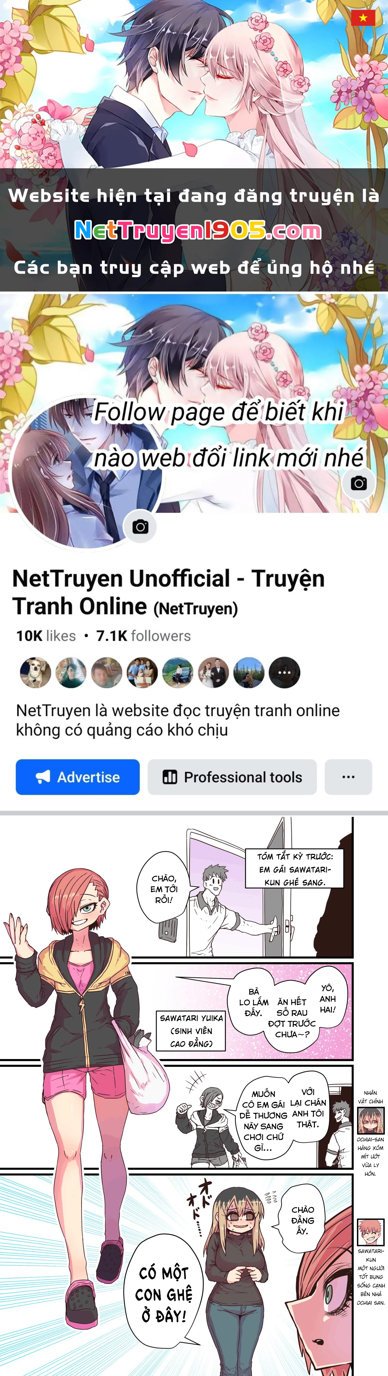 Bà Chị Goá Vợ Mít Ướt Nhà Bên Chapter 11 - 1