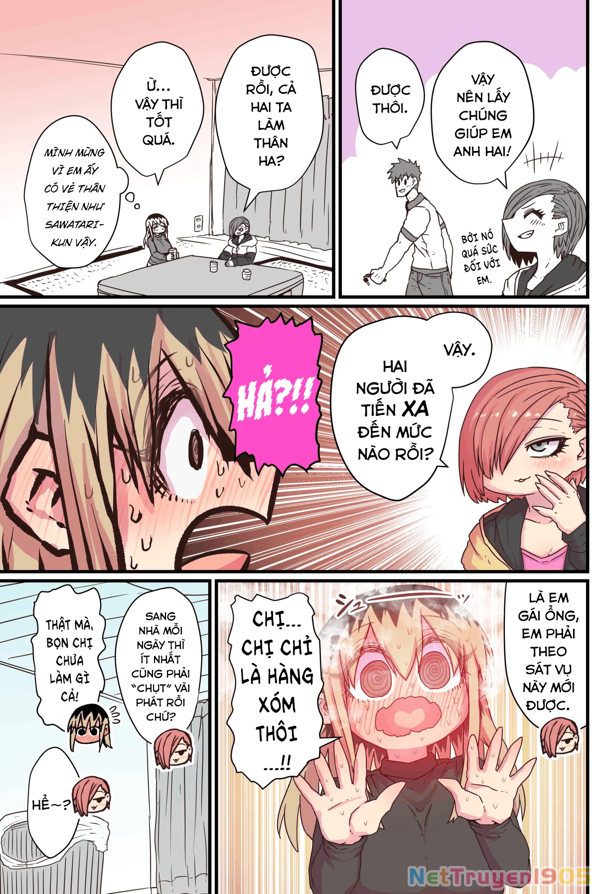 Bà Chị Goá Vợ Mít Ướt Nhà Bên Chapter 11 - 3