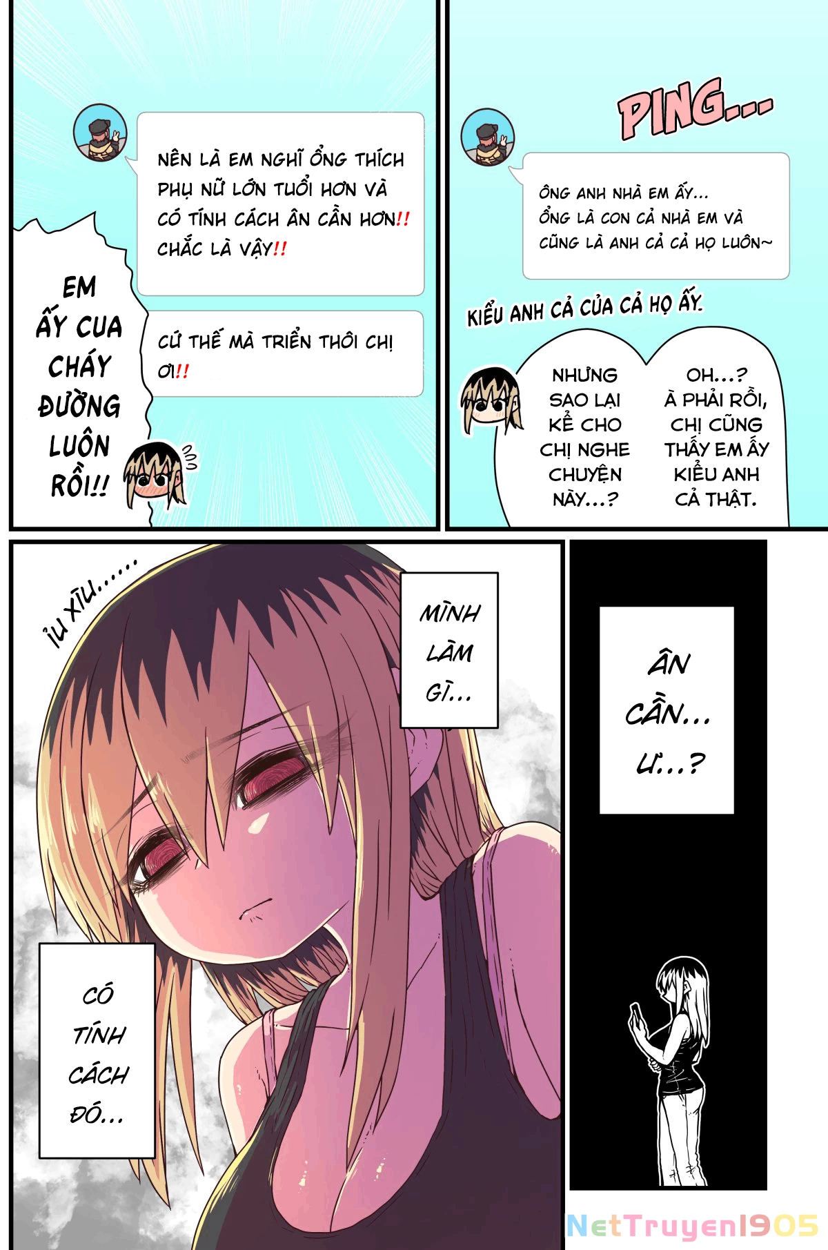 Bà Chị Goá Vợ Mít Ướt Nhà Bên Chapter 12 - 2