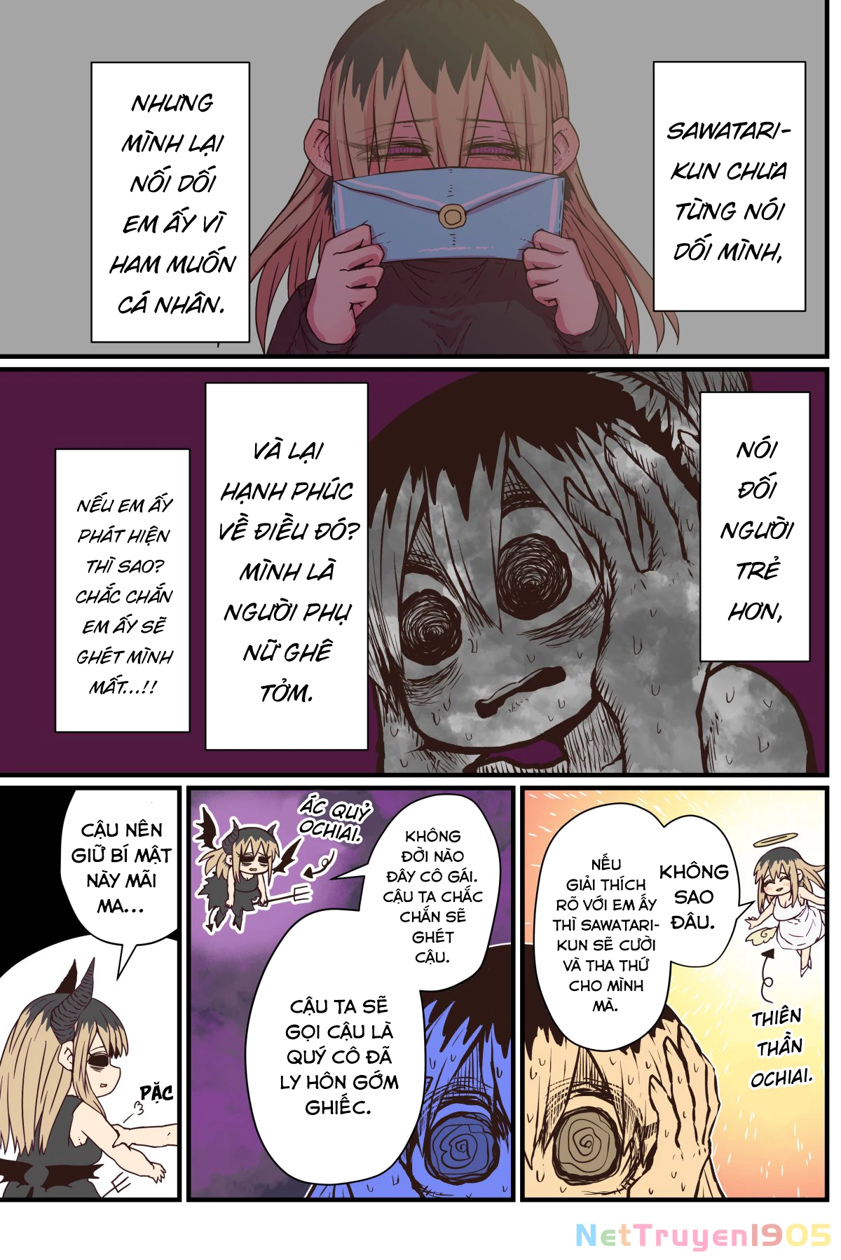 Bà Chị Goá Vợ Mít Ướt Nhà Bên Chapter 18 - 3