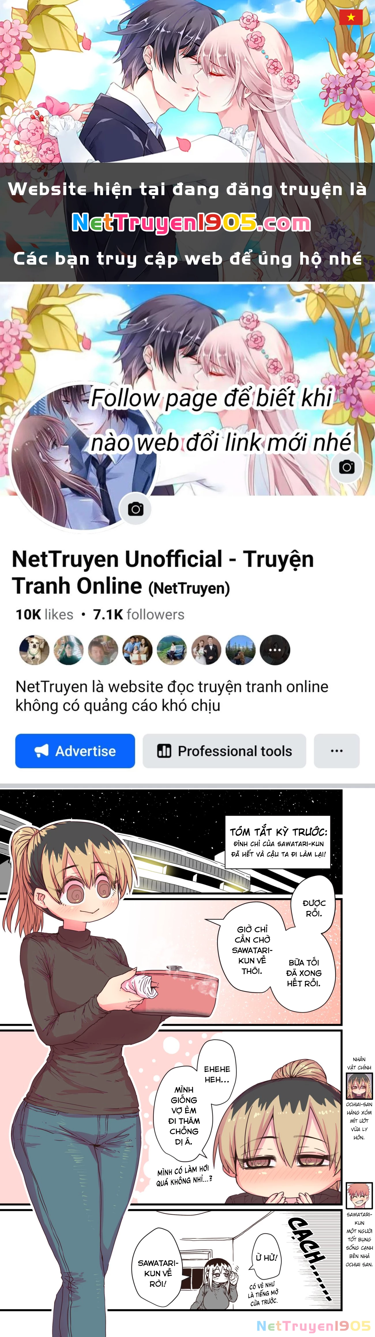 Bà Chị Goá Vợ Mít Ướt Nhà Bên Chapter 21 - 1