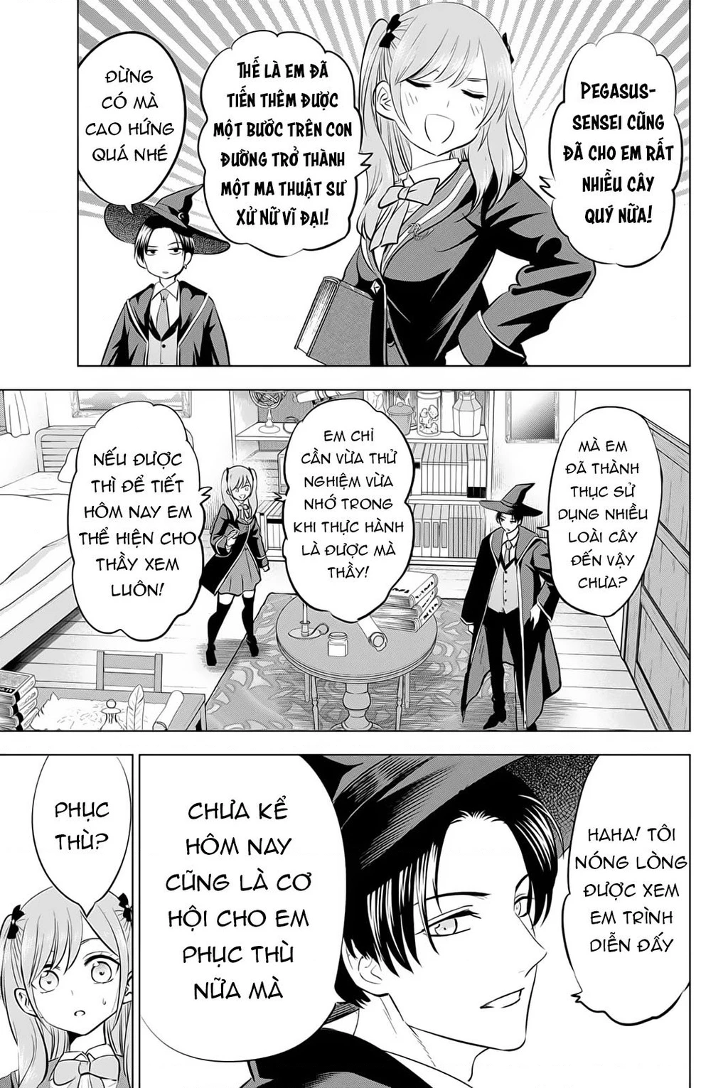 Hắc Miêu Và Lớp Học Phù Thủy Chapter 40 - 4