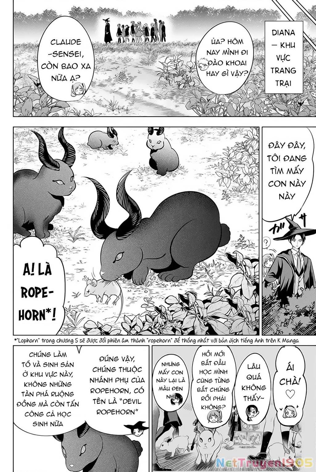 Hắc Miêu Và Lớp Học Phù Thủy Chapter 40 - 5