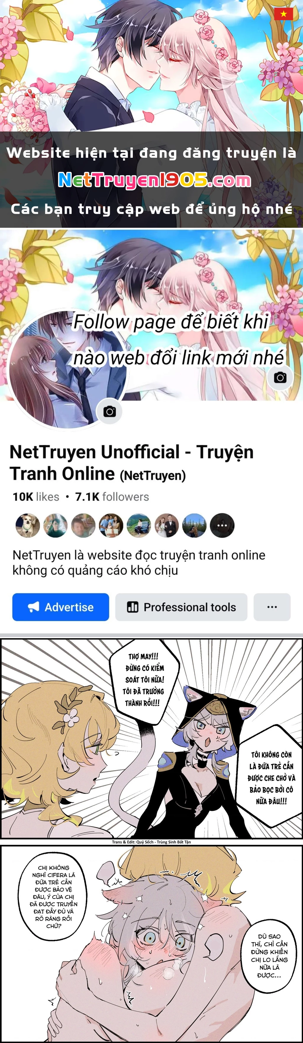 Tuyển tập truyện dịch của Page có hứng thì dịch Doujinshi Chapter 855 - 1