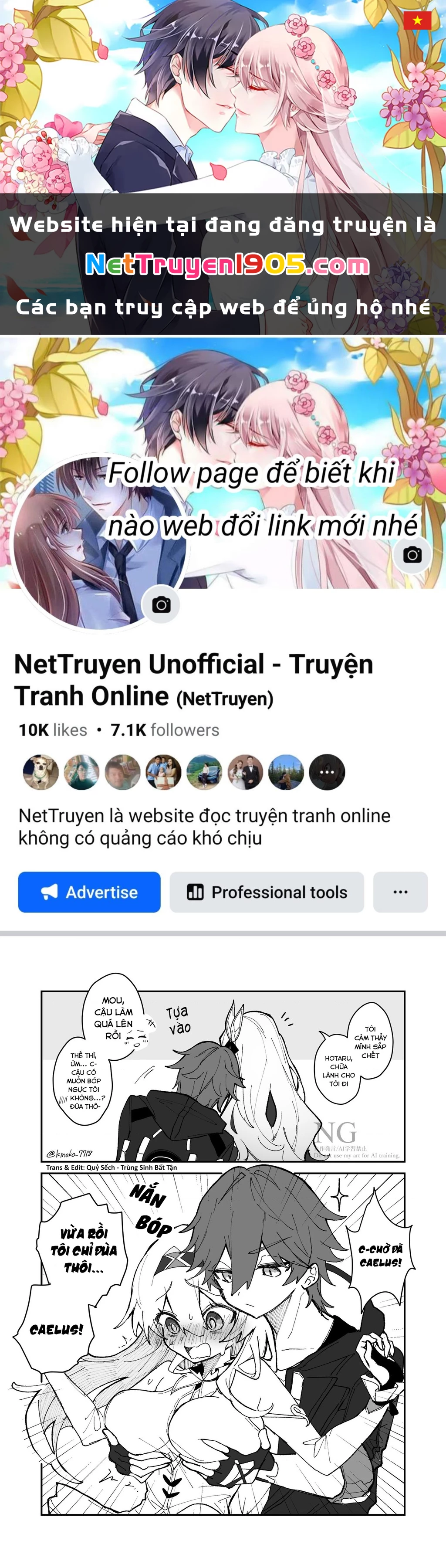 Tuyển tập truyện dịch của Page có hứng thì dịch Doujinshi Chapter 856 - 1