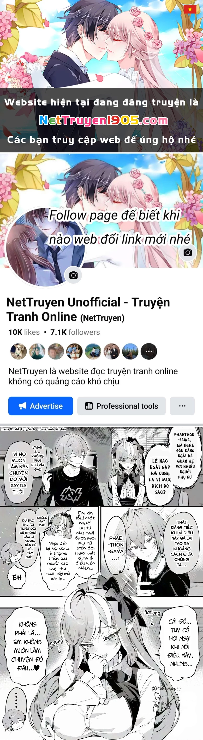 Tuyển tập truyện dịch của Page có hứng thì dịch Doujinshi Chapter 857 - 1