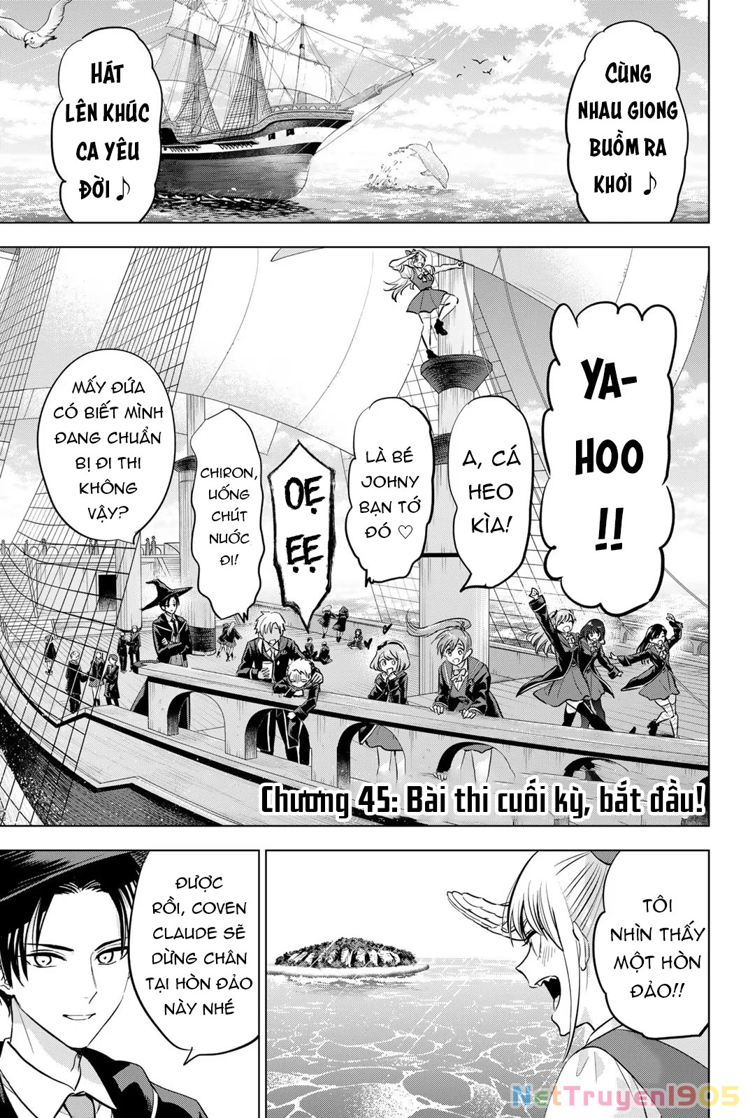 Hắc Miêu Và Lớp Học Phù Thủy Chapter 45 - 2