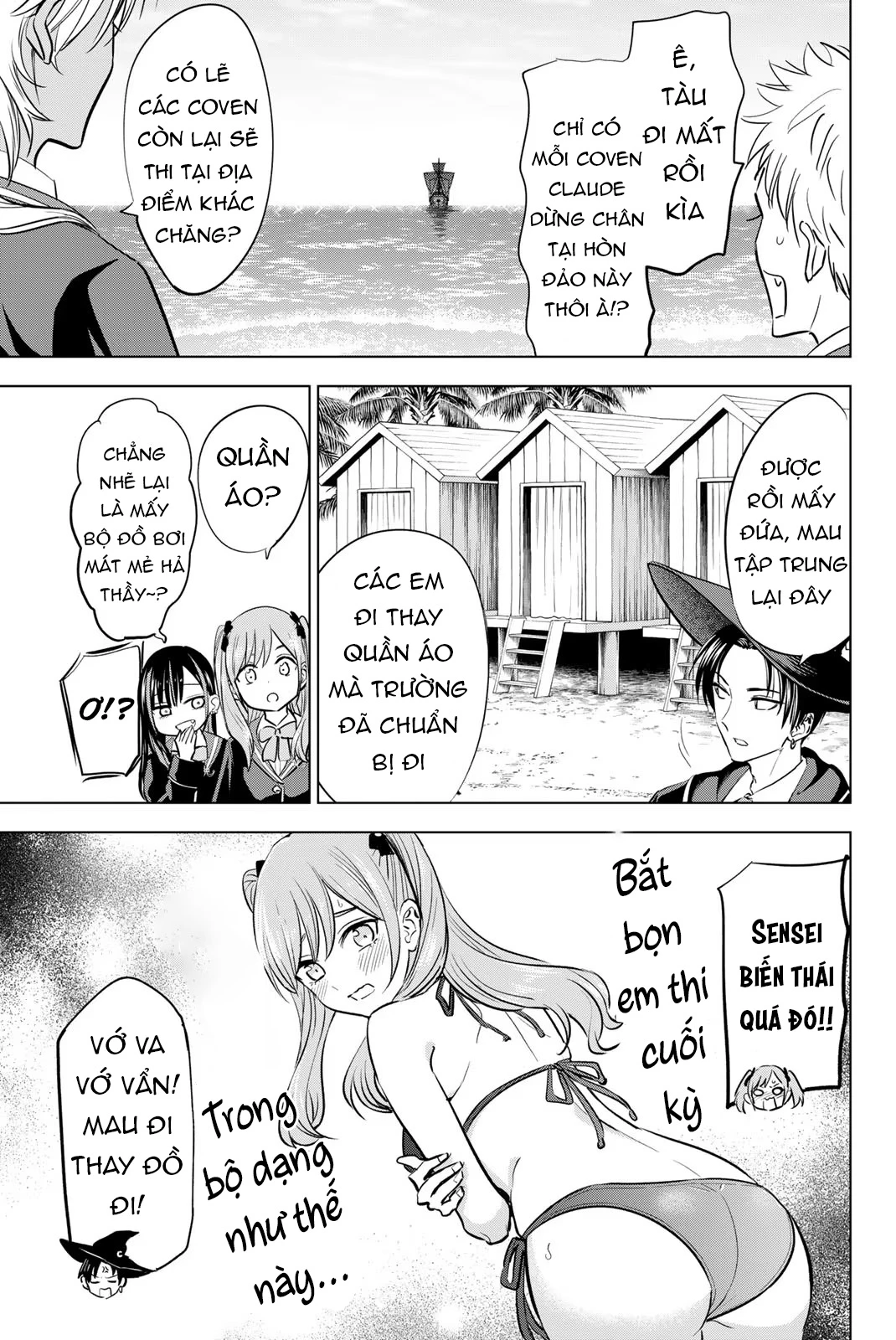 Hắc Miêu Và Lớp Học Phù Thủy Chapter 45 - 5