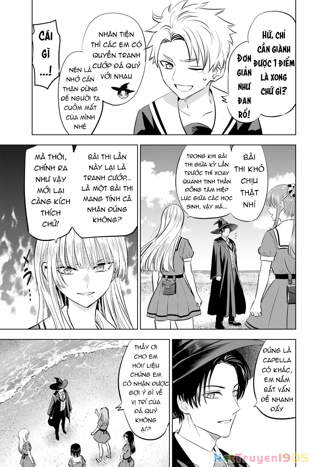 Hắc Miêu Và Lớp Học Phù Thủy Chapter 45 - 9