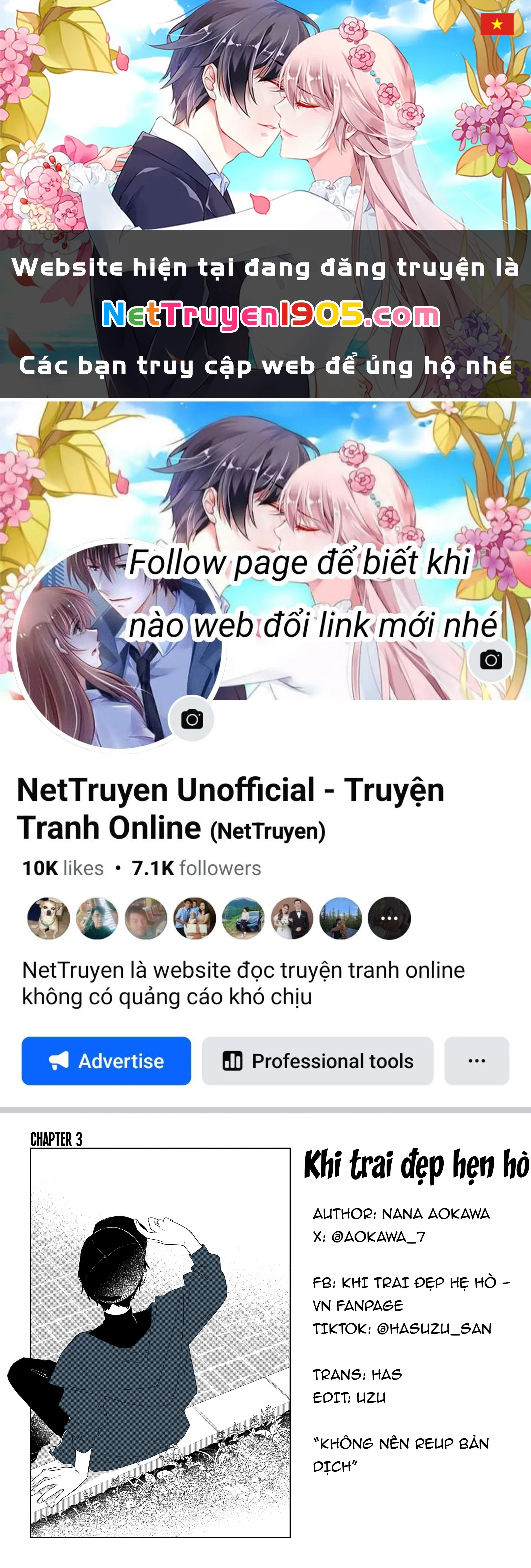 Khi "Trai" Đẹp Hẹn Hò Chapter 3 - 1