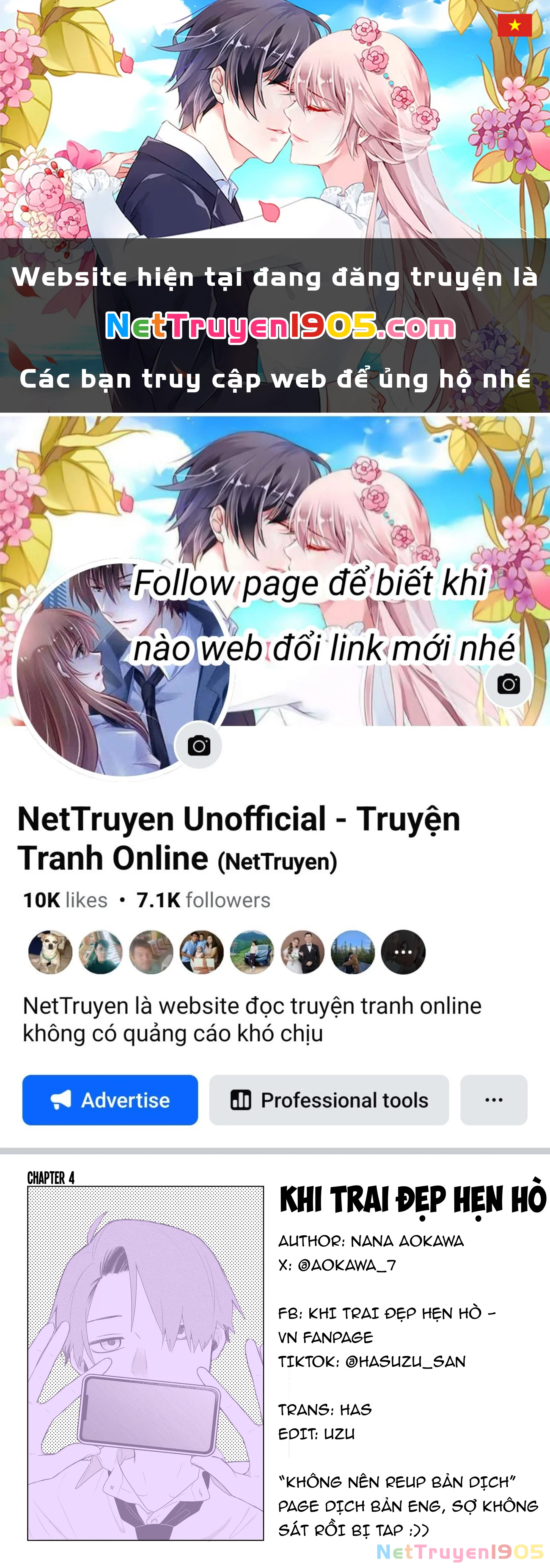 Khi "Trai" Đẹp Hẹn Hò Chapter 4 - 1