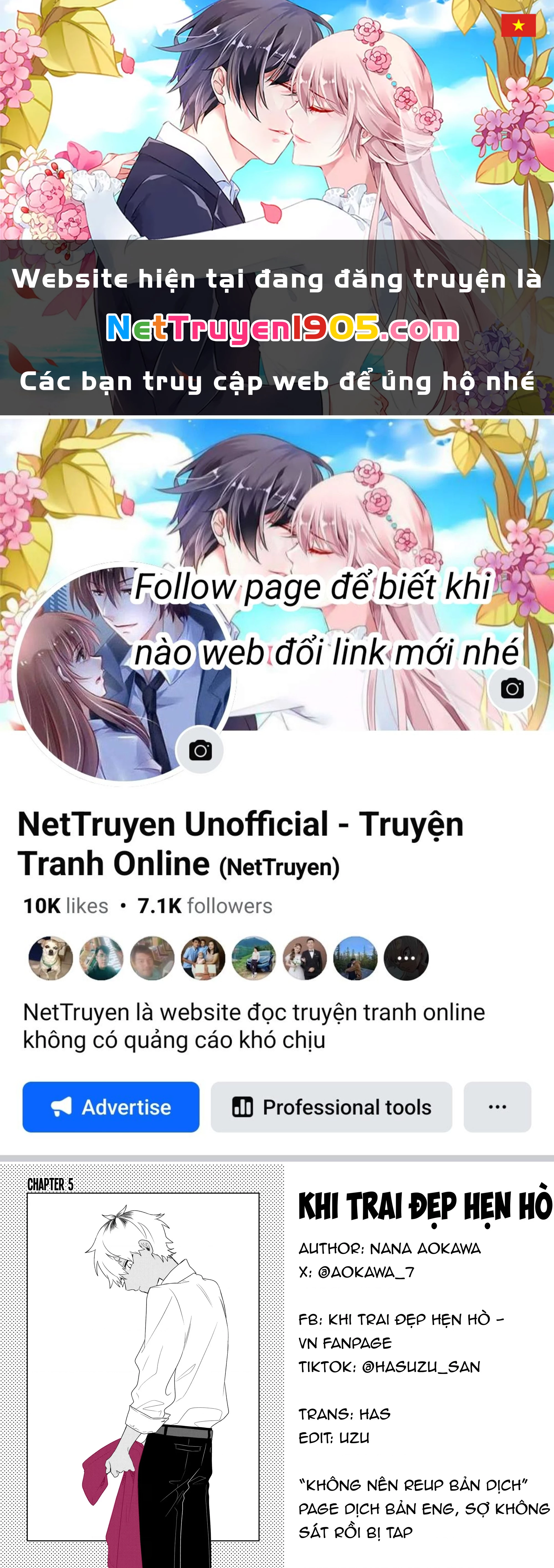 Khi "Trai" Đẹp Hẹn Hò Chapter 5 - 1