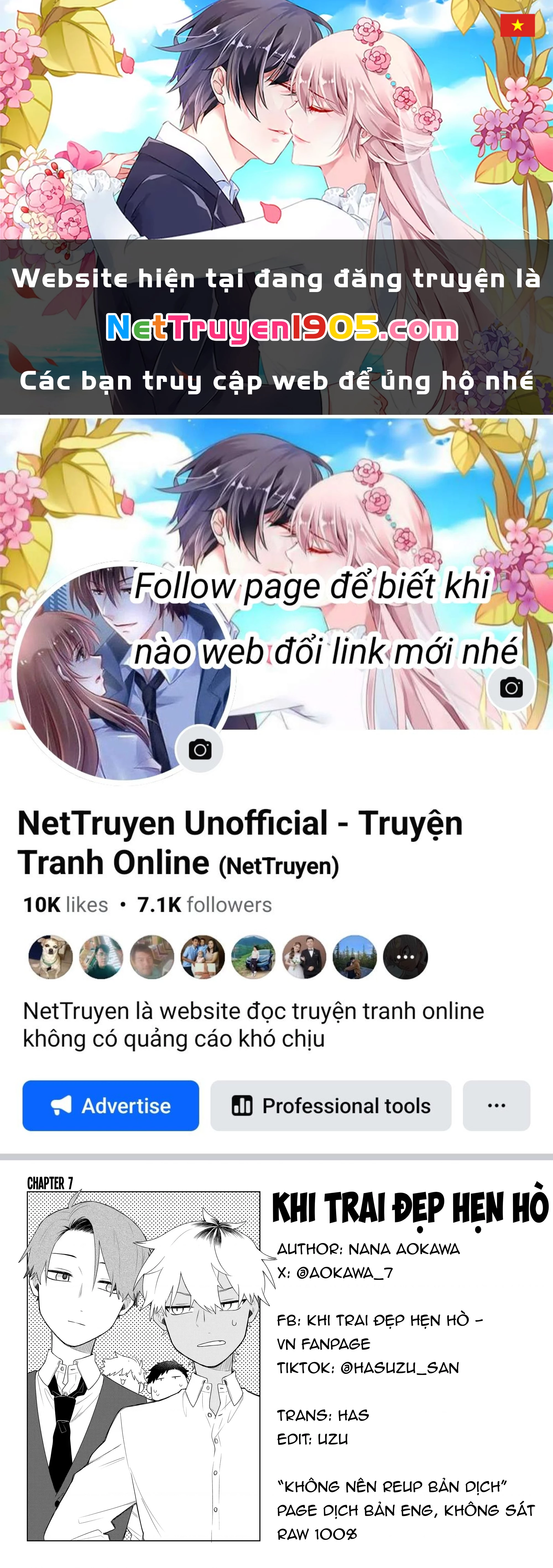 Khi "Trai" Đẹp Hẹn Hò Chapter 7 - 1