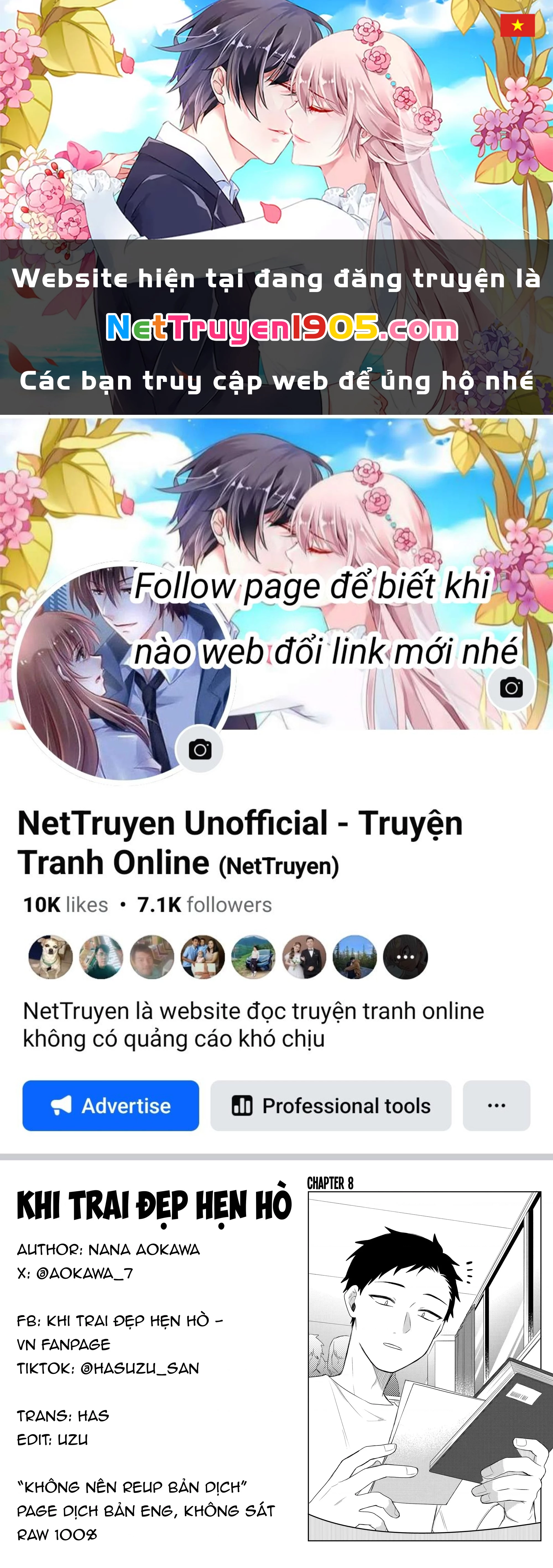 Khi "Trai" Đẹp Hẹn Hò Chapter 8 - 1