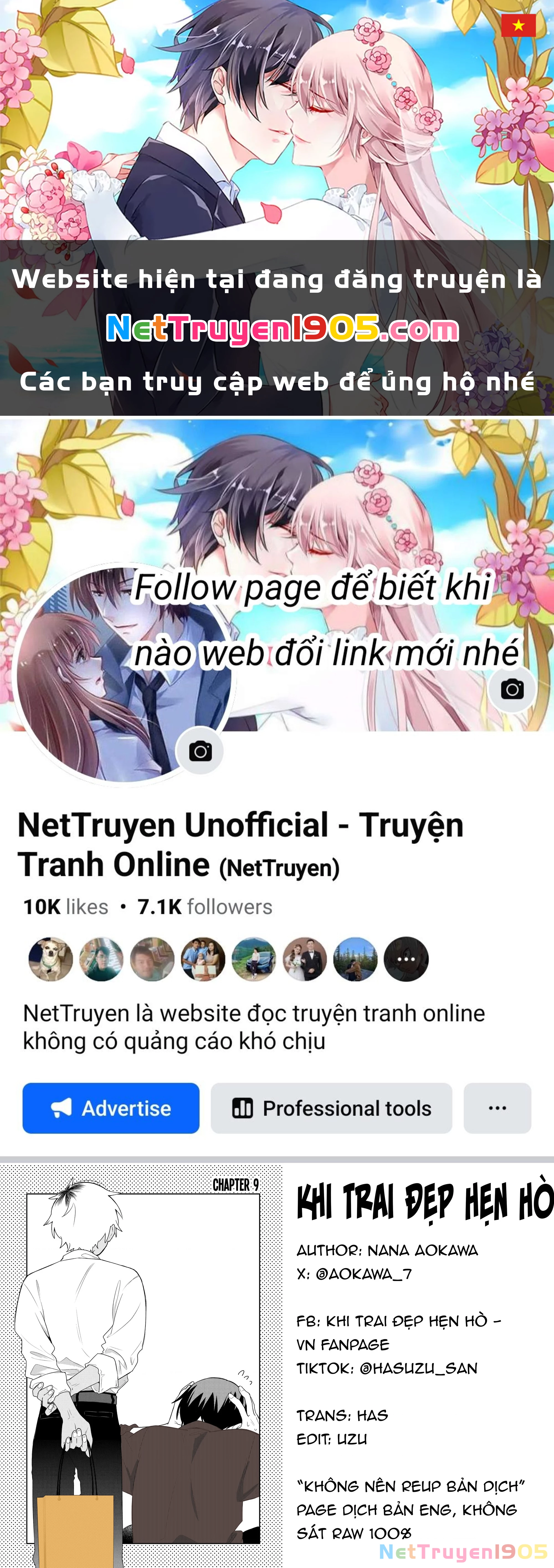 Khi "Trai" Đẹp Hẹn Hò Chapter 9 - 1