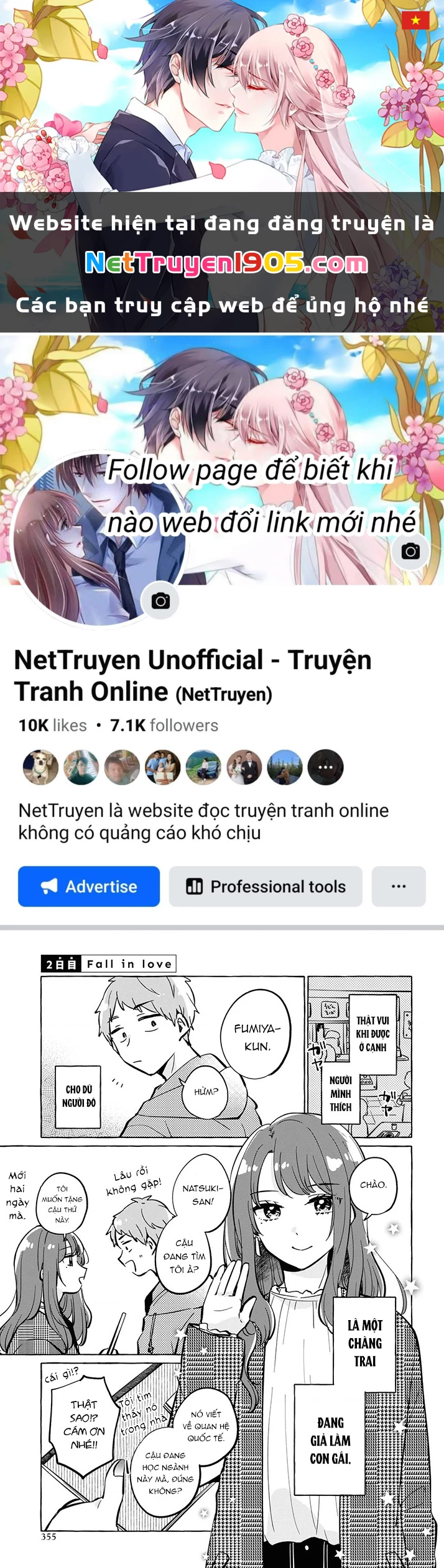 Natsuki-Kun Vẫn Xinh Đẹp Như Mọi Khi Chapter 2 - 1