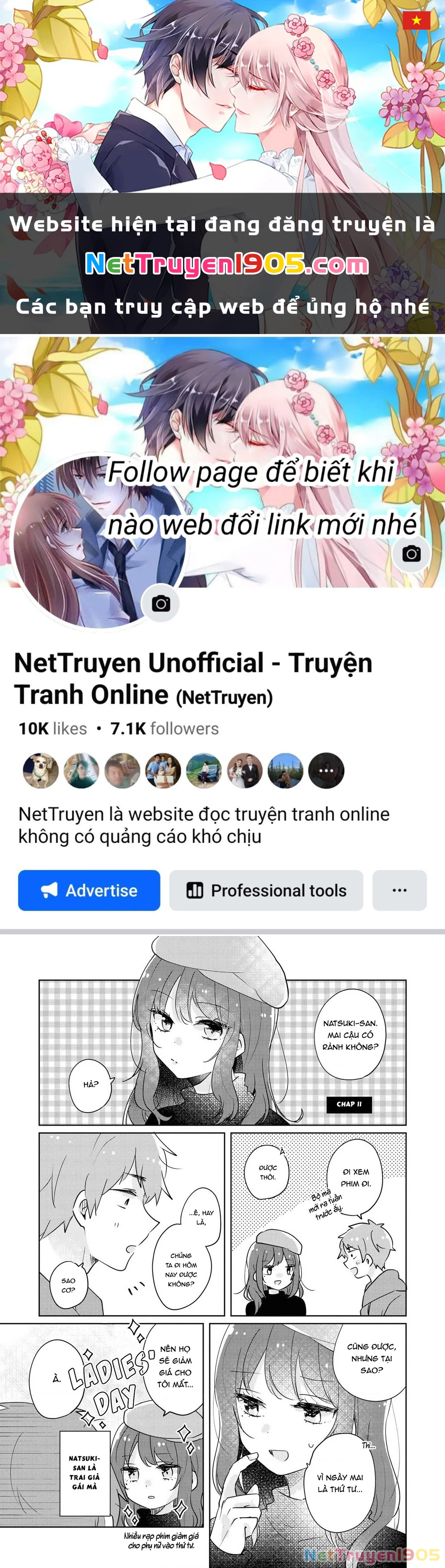 Natsuki-Kun Vẫn Xinh Đẹp Như Mọi Khi Chapter 11 - 1