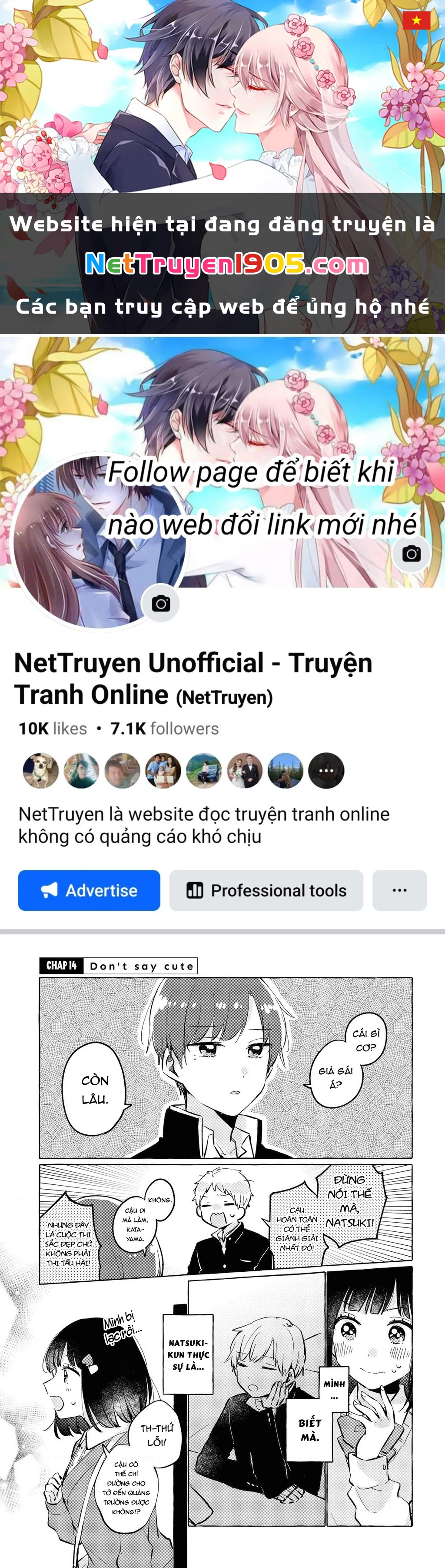 Natsuki-Kun Vẫn Xinh Đẹp Như Mọi Khi Chapter 14 - 1