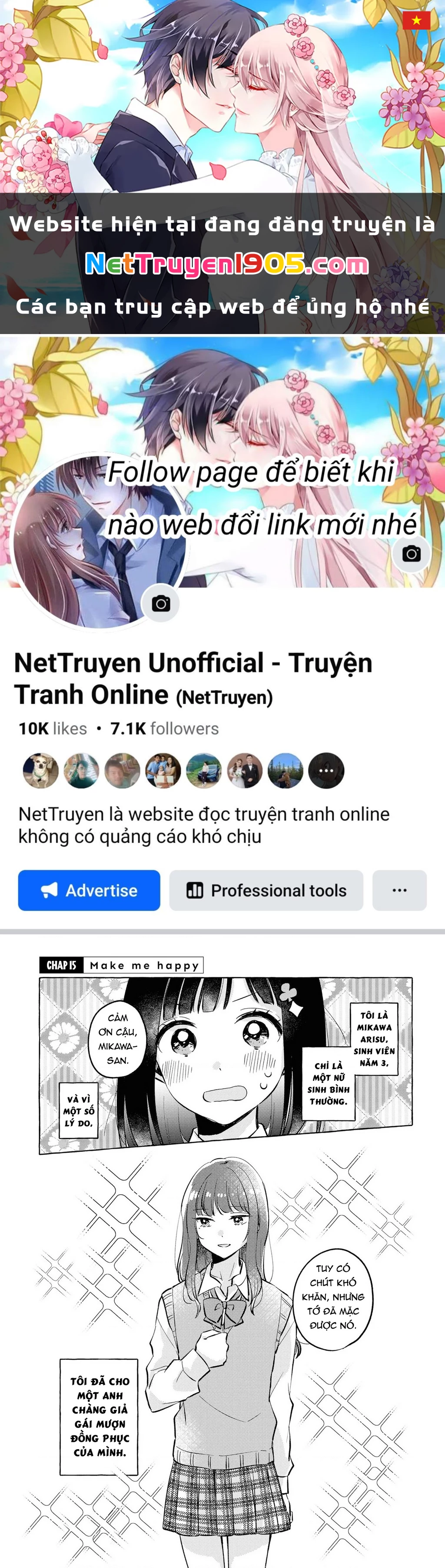 Natsuki-Kun Vẫn Xinh Đẹp Như Mọi Khi Chapter 15 - 1