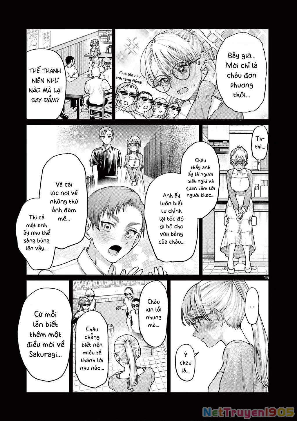 Tình yêu màu Lam nhà Wakaba Chapter 22 - 15