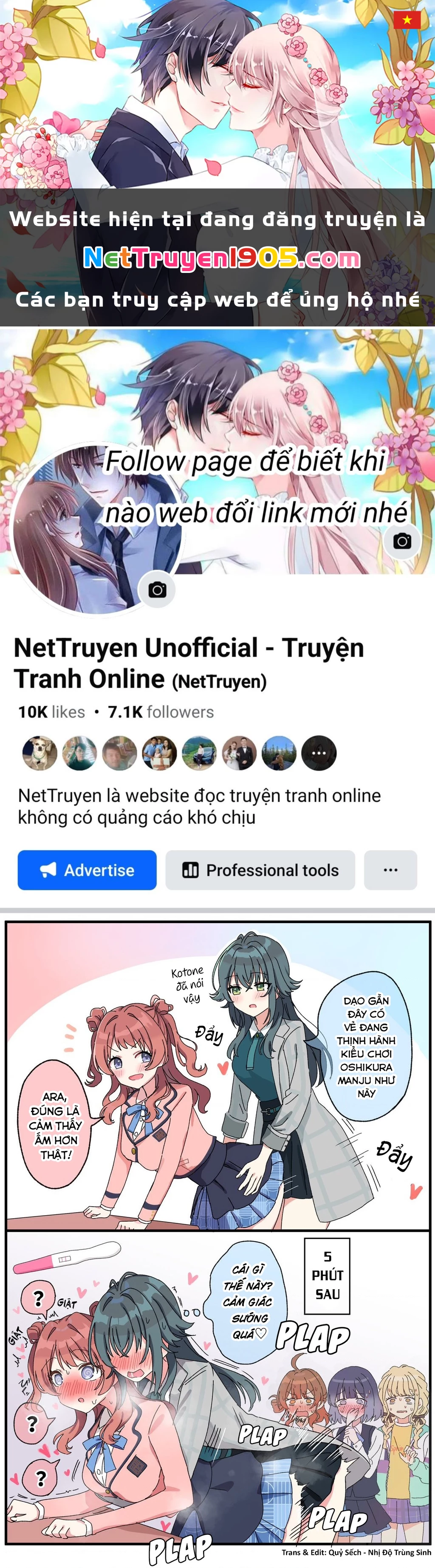 Tuyển tập truyện dịch của Page có hứng thì dịch Doujinshi Chapter 872 - 1