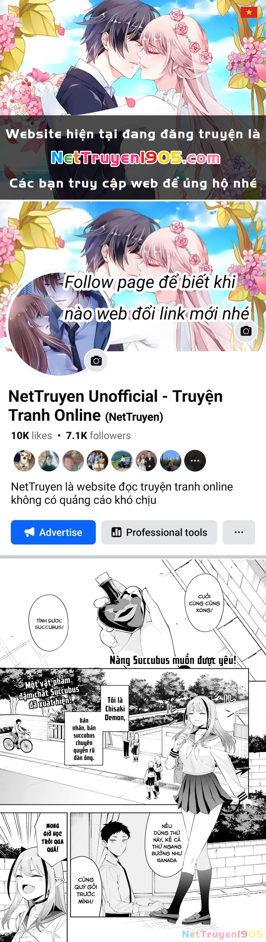 Nàng Succubus muốn được yêu! Chapter 2 - 1
