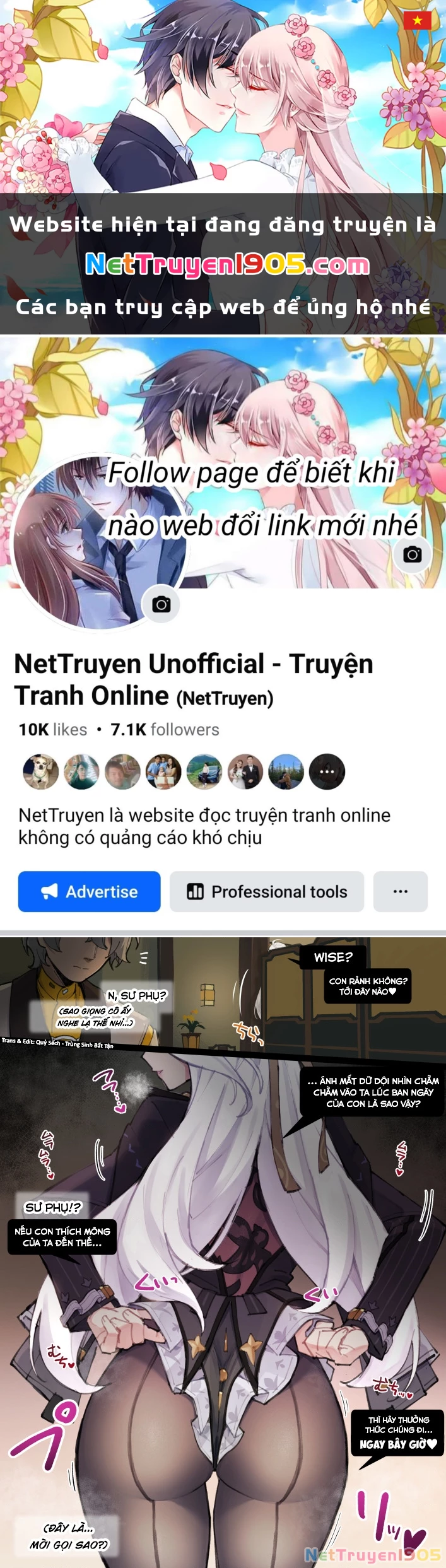 Tuyển tập truyện dịch của Page có hứng thì dịch Doujinshi Chapter 883 - 1