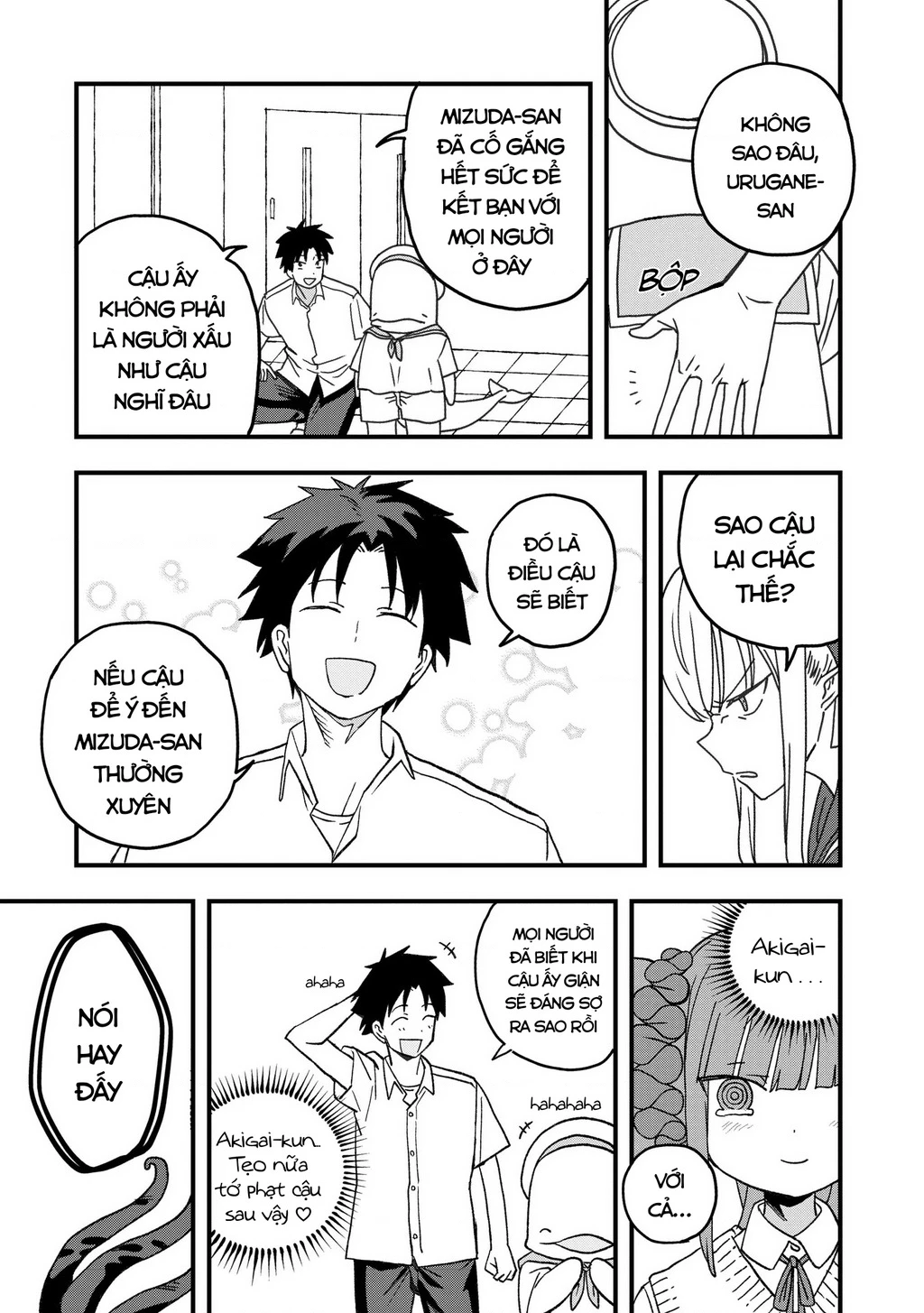 Không thể thoát khỏi Mizudako-chan! Chapter 19 - 8