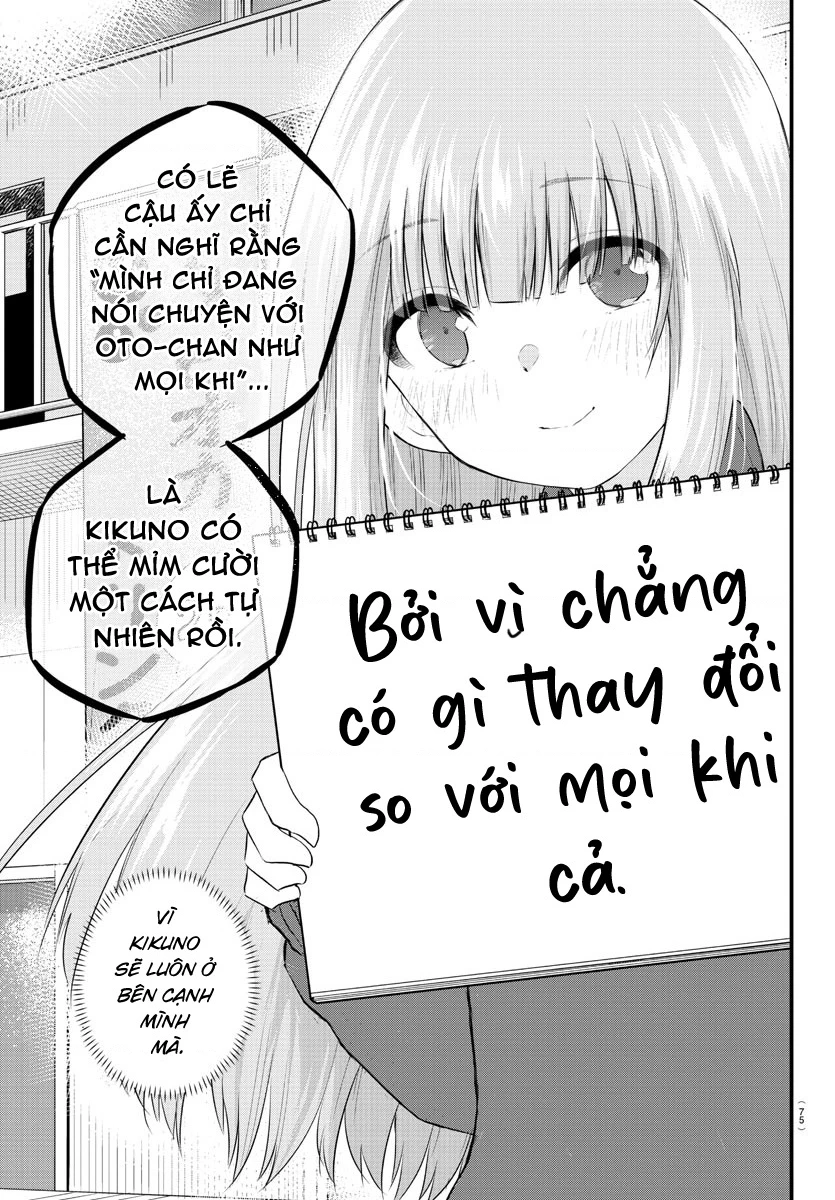 Cô bạn bị mất đi giọng nói luôn nghĩ rằng "Cậu ấy dịu dàng thật đấy" Chapter 52 - 4
