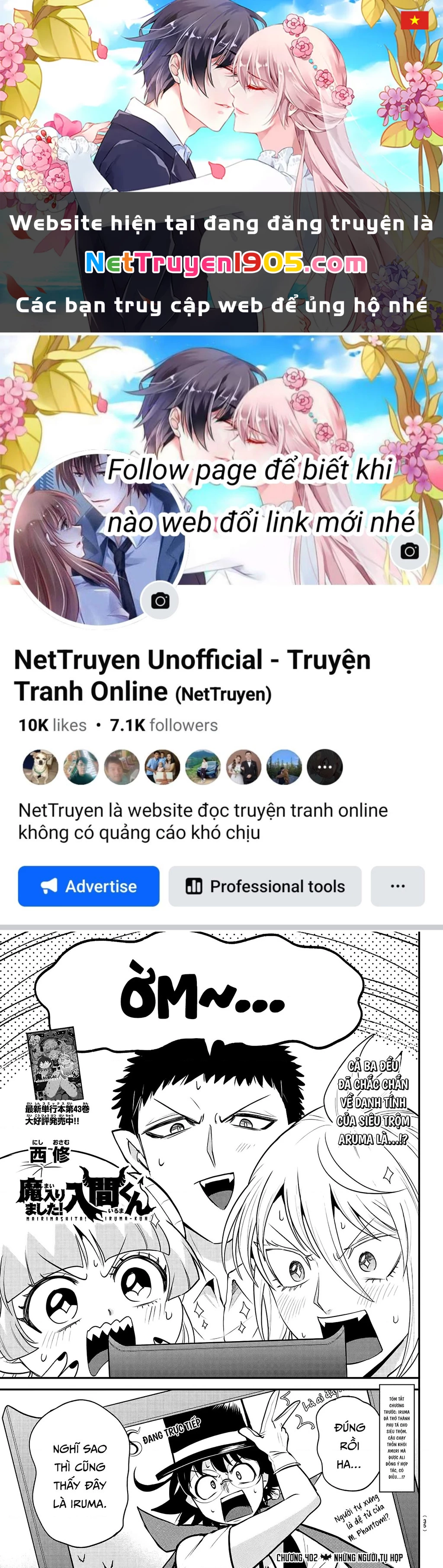 Chào Mừng Cậu Đến Trường Iruma-Kun Chapter 402 - 1