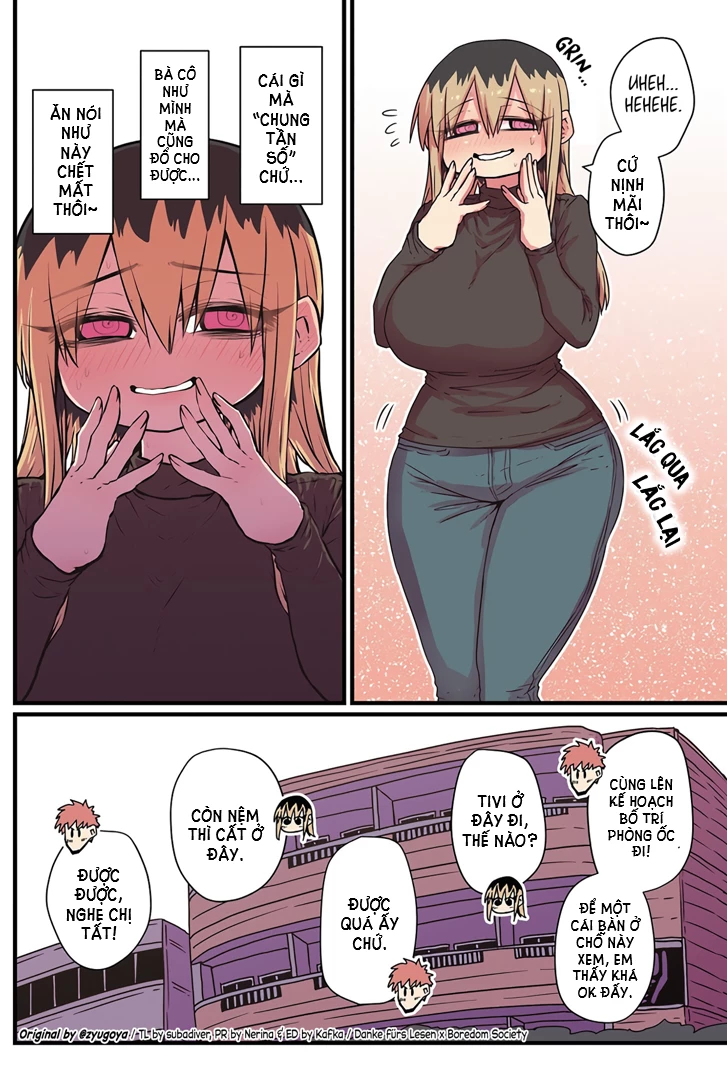 Bà Chị Goá Vợ Mít Ướt Nhà Bên Chapter 27.3 - 5