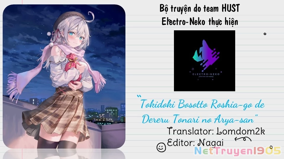 Arya-san bàn bên thi thoảng lại thả thính tôi bằng tiếng Nga Chapter 61 - 2