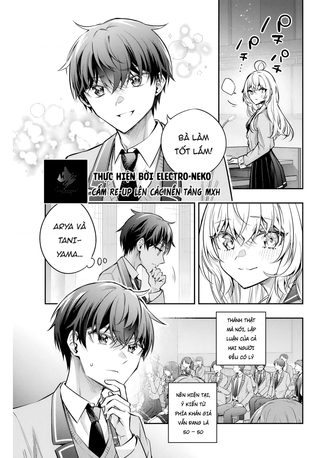 Arya-san bàn bên thi thoảng lại thả thính tôi bằng tiếng Nga Chapter 61 - 7