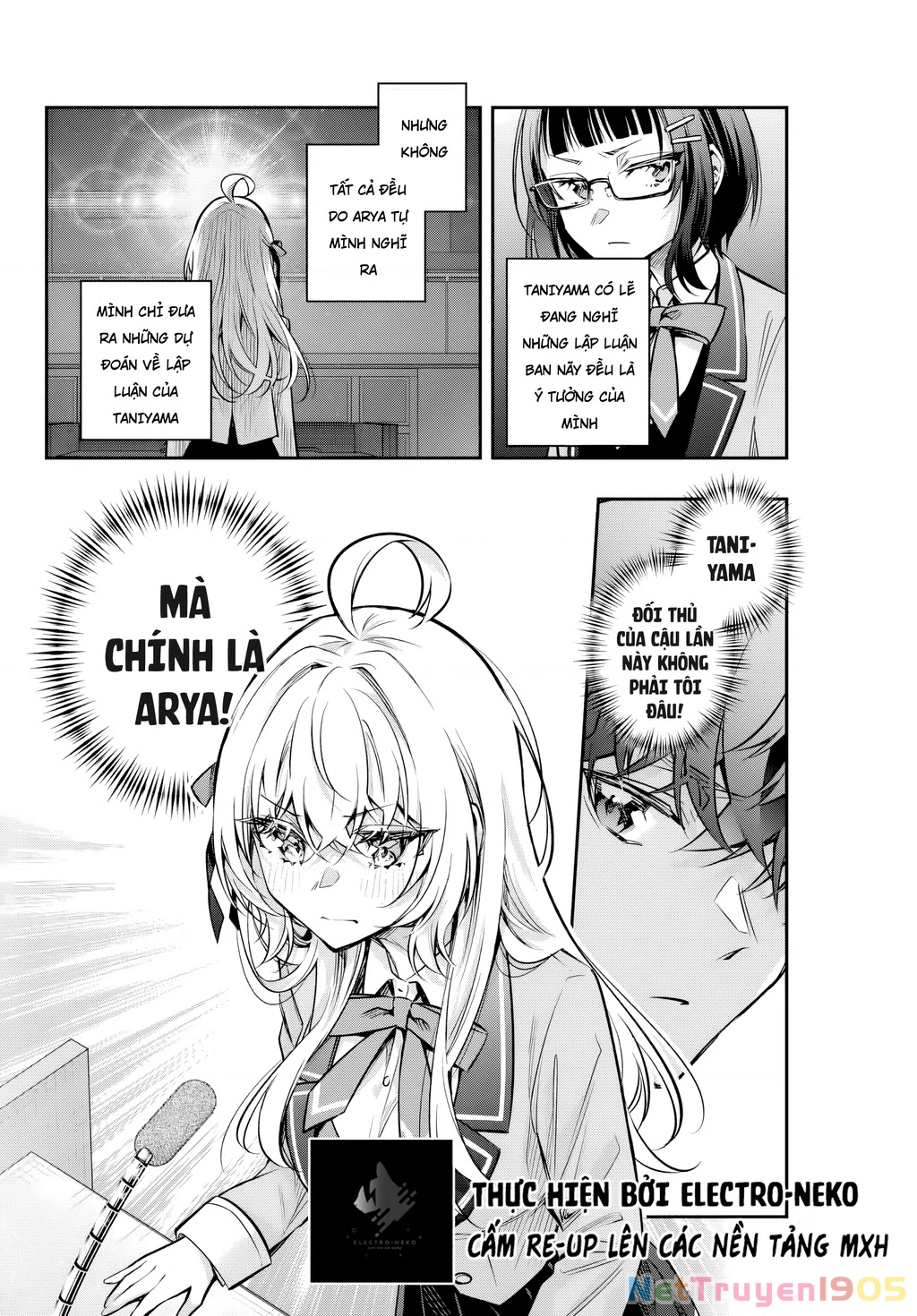 Arya-san bàn bên thi thoảng lại thả thính tôi bằng tiếng Nga Chapter 61 - 8