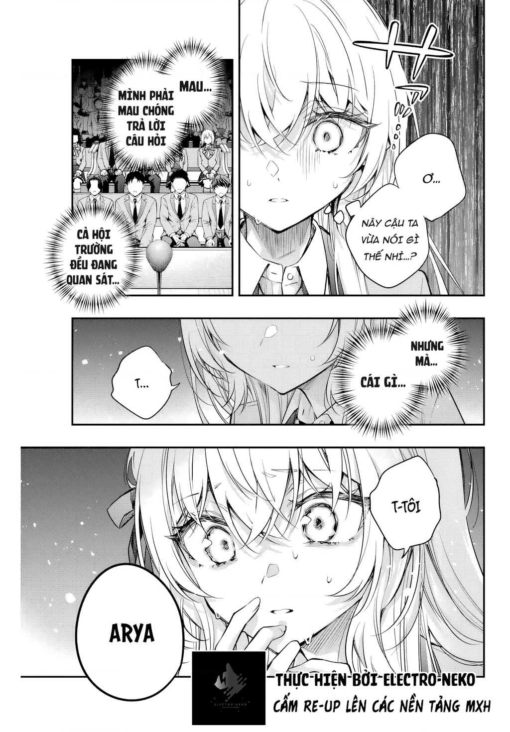 Arya-san bàn bên thi thoảng lại thả thính tôi bằng tiếng Nga Chapter 61 - 17