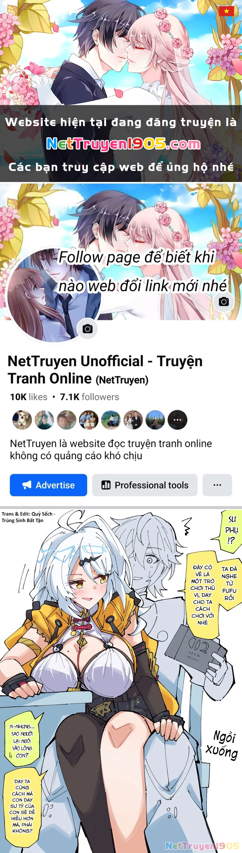Tuyển tập truyện dịch của Page có hứng thì dịch Doujinshi Chapter 902 - 1