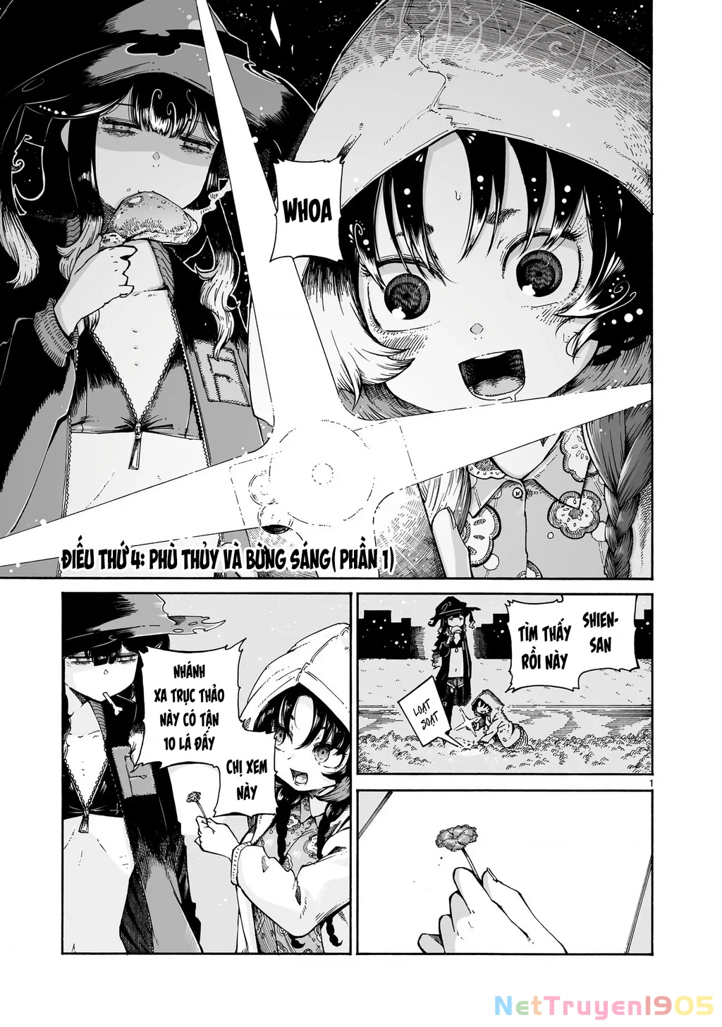 Majo to Kyurasu - Phù thủy phê pha Chapter 4.1 - 2