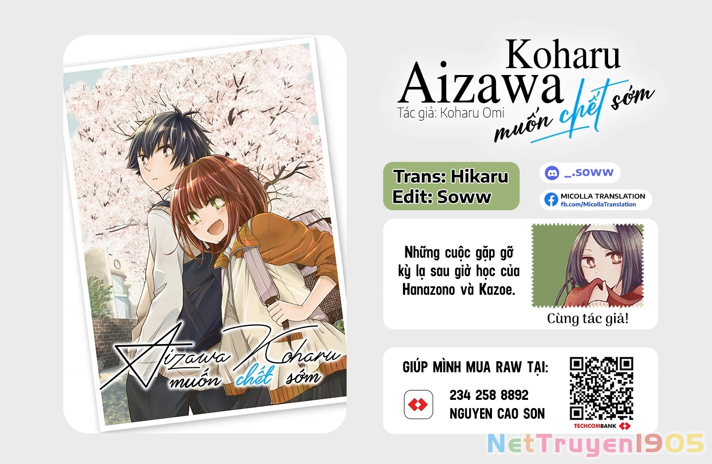 Aizawa Koharu muốn chết sớm Chapter 6 - 41