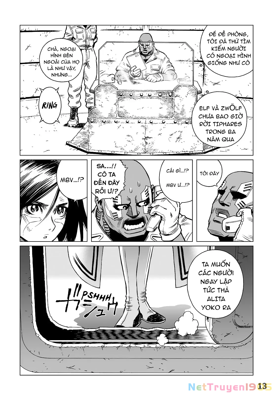 Thiên Thần Chiến Binh Alita: Biên Niên Sử Sao Hoả Chapter 10.1 - 14